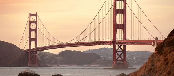 Калифорния Сан-Франциско мост Золотые ворота - Sputnik Латвия