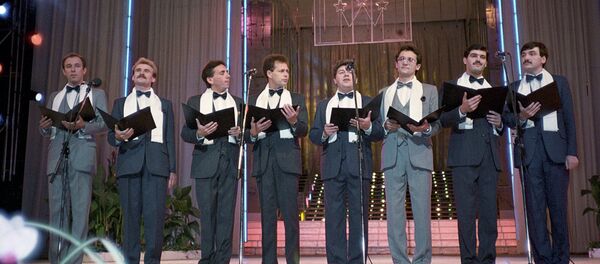 Команда КВН Клуб одесских джентльменов Команда КВН Клуб одесских джентльменов - Sputnik Latvija