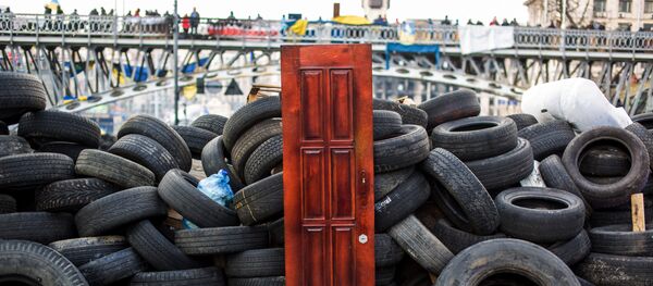 Майдан в феврале 2014 года - Sputnik Латвия