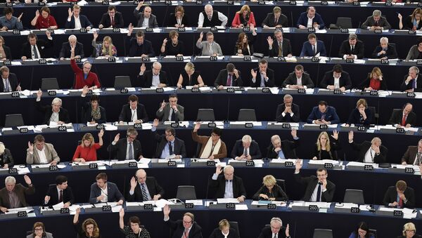 Члены ЕП на сессии в Страсбурге - Sputnik Latvija