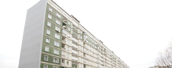 Самый длинный жилой дом в Риге - Большая Китайская стена, ул. Озолциема 18 - Sputnik Латвия