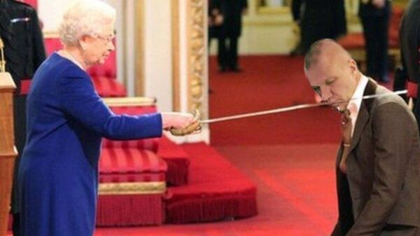 Калнозолс получает за это рыцарское звание - Sputnik Латвия