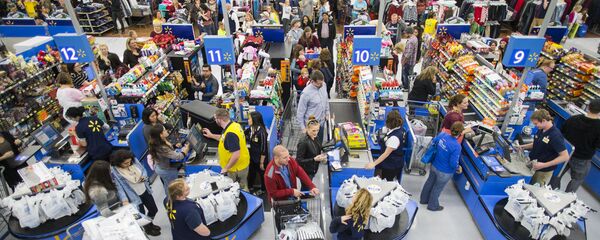 Черная пятница Walmart's в Бентонвиле, США - Sputnik Латвия