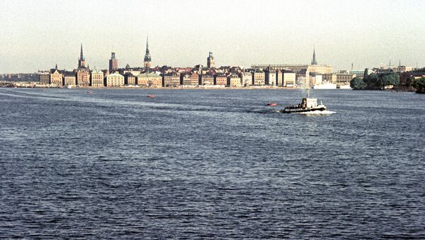 Вид на город Стокгольм со стороны моря - Sputnik Латвия