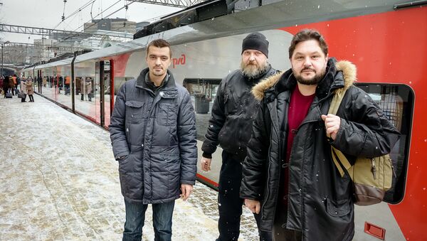 Наивные путешественники в Москве - Sputnik Латвия