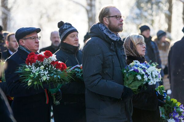 Представители посольств Белоруссии, России, Финляндии и Эстонии Представители посольств Белоруссии, России, Финляндии и Эстонии - Sputnik Латвия