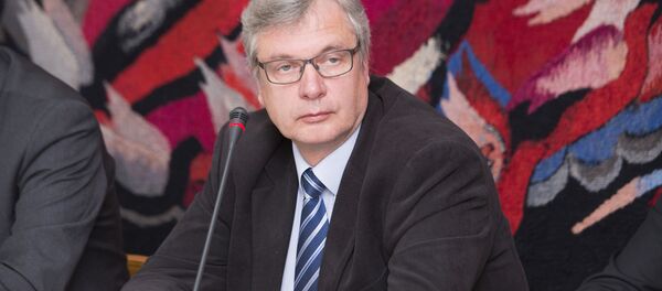 Министр образования и науки Карлис Шадурскис Министр образования и науки Карлис Шадурскис - Sputnik Latvija