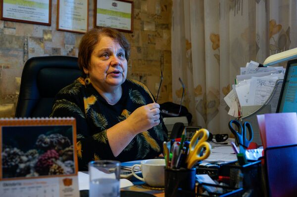 Директор приюта на улице Маскавас Дагния Камеровска - Sputnik Латвия