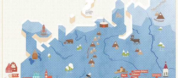 Карта для Наивных путешественников - Sputnik Латвия