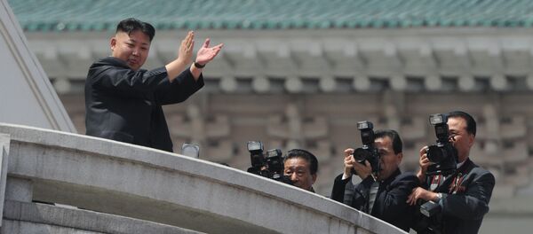 Лидер Северной Кореи Ким Чен Ын - Sputnik Латвия