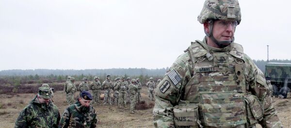 Военные учения НАТО Operation Summer Shield на полигоне Адажи в Латвии Военные учения НАТО Operation Summer Shield на полигоне Адажи в Латвии - Sputnik Latvija