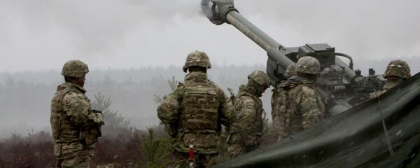 Военные учения НАТО Operation Summer Shield на полигоне Адажи в Латвии Военные учения НАТО Operation Summer Shield на полигоне Адажи в Латвии - Sputnik Latvija