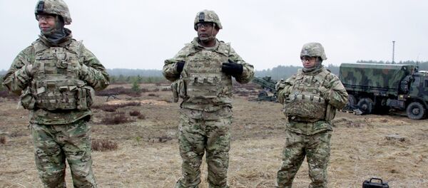 Военные учения НАТО Operation Summer Shield на полигоне Адажи в Латвии Военные учения НАТО Operation Summer Shield на полигоне Адажи в Латвии - Sputnik Латвия