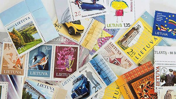 Литовские почтовые марки - Sputnik Латвия