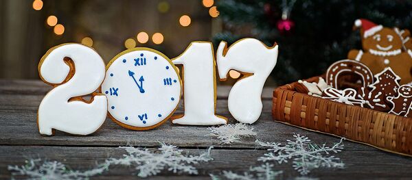 Новогодний натюрморт 2017 год Новогодний натюрморт 2017 год - Sputnik Латвия