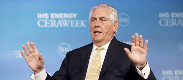 Председатель совета директоров Эксон Мобил Рекс Тиллерсон - Sputnik Латвия