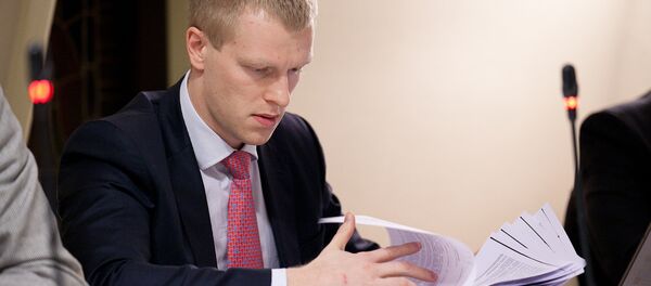 Daugavpils domes jaunais priekšsēdētājs Andrejs Elksniņš Daugavpils domes jaunais priekšsēdētājs Andrejs Elksniņš - Sputnik Latvija