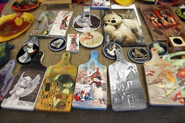 Это не картины, а художественный декупаж - Sputnik Латвия