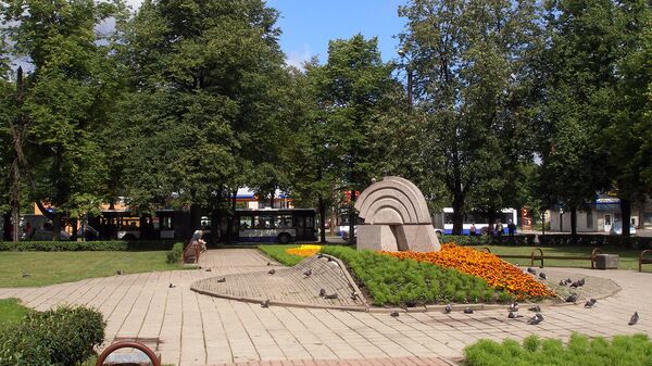 Площадь Земитанса в 2008 году - Sputnik Латвия