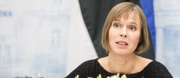Igaunijas prezidente Kersti Kaljulaida - Sputnik Latvija