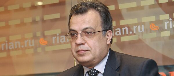 Krievijas vēstnieks Turcijā Andrejs Karlovs. Foto no arhīva Krievijas vēstnieks Turcijā Andrejs Karlovs. Foto no arhīva - Sputnik Latvija