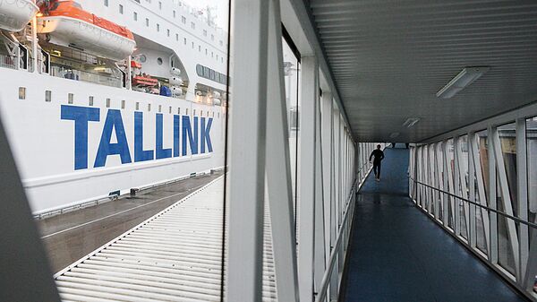 Новый паром компании Tallink, Romantika - Sputnik Латвия