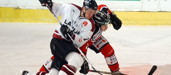 Арвид Рекис член сборной Латвии учавствует в международном турнире Арвид Рекис член сборной Латвии учавствует в международном турнире - Sputnik Латвия