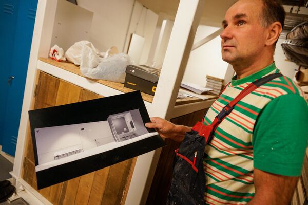 Столярная мастерская театра русской драмы Столярная мастерская театра русской драмы - Sputnik Латвия