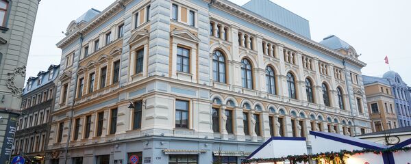 Здание Рижского русского театра имени Михаила Чехова Здание Рижского русского театра имени Михаила Чехова - Sputnik Latvija