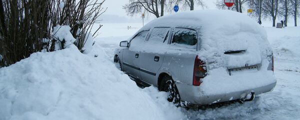 Снег на набережной Риги Снег на набережной Риги - Sputnik Латвия