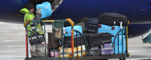 Bagāžas iekraušana lidmašīnā - Sputnik Latvija