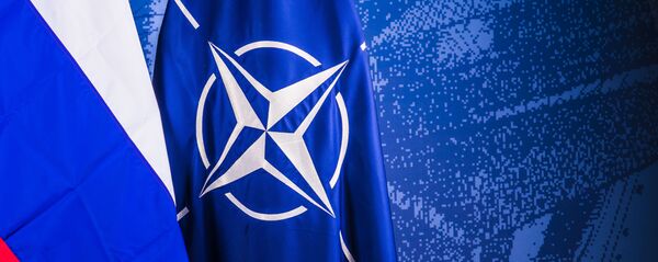Флаги России и НАТО Флаги России и НАТО - Sputnik Latvija
