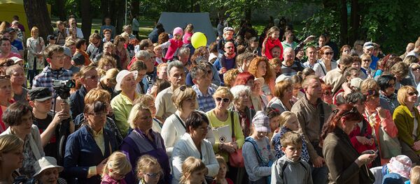 Массовое мероприятие в Таллине - Sputnik Латвия