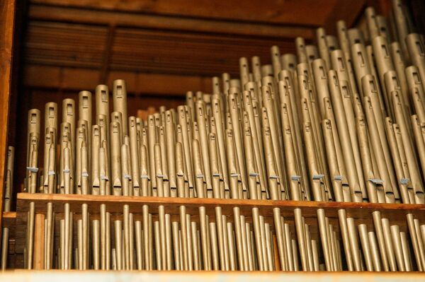 Трубы органа Домского собора Трубы органа Домского собора - Sputnik Латвия