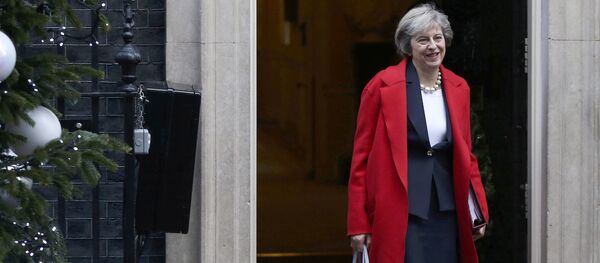 Премьер-министр Великобритании Тереза Мэй - Sputnik Latvija