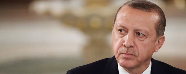 Президент Турции Реджеп Тайип Эрдоган - Sputnik Latvija