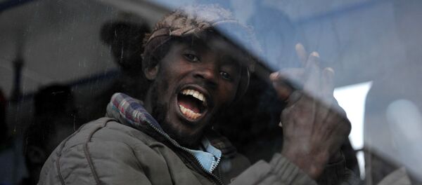 Migrants. Foto no arhīva Migrants. Foto no arhīva - Sputnik Latvija