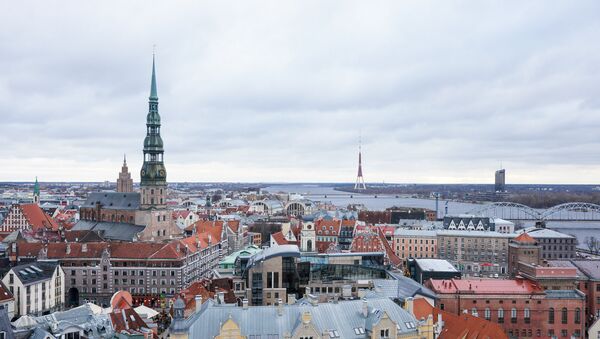 Вид старого города с птичьего полета - Sputnik Латвия