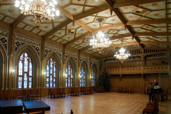 Большой зал Малой гильдии - Sputnik Латвия
