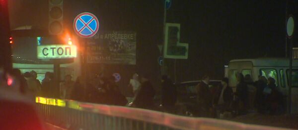 Прибытие в Москву высланных из США российских дипломатов Прибытие в Москву высланных из США российских дипломатов - Sputnik Латвия