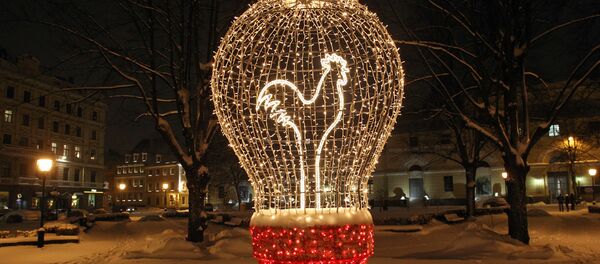 Елка Рождественская лампочка - Sputnik Латвия