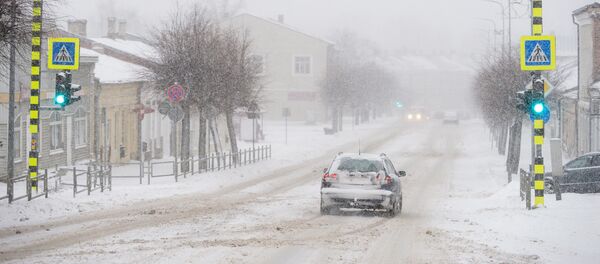 Метель в Резекне - Sputnik Латвия