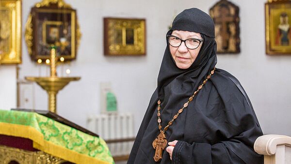 Sv. Ksenijas klostera priekšniece māte Vasilisa - Sputnik Latvija