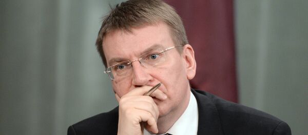 Глава МИД Латвии Э.Ринкевичс Глава МИД Латвии Э.Ринкевичс - Sputnik Latvija