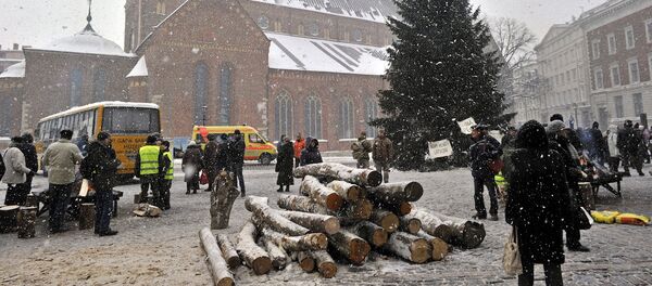 Баррикады в Риге. 25 лет спустя - Sputnik Латвия