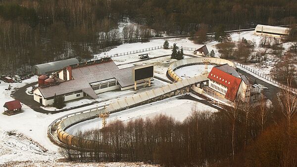 Бобслейная трасса в Сигулде  - Sputnik Латвия