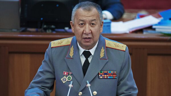 Министр чрезвычайных ситуаций Киргизии Кубатбек Боронов - Sputnik Латвия
