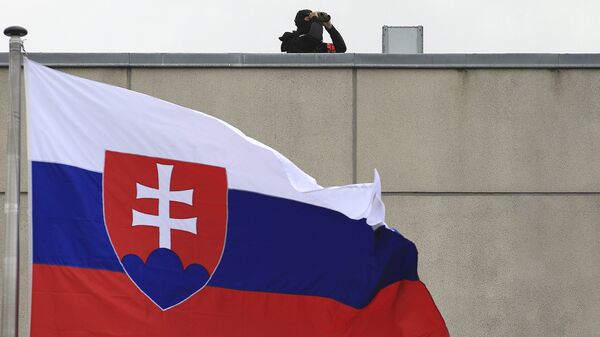 Slovākijas karogs - Sputnik Latvija
