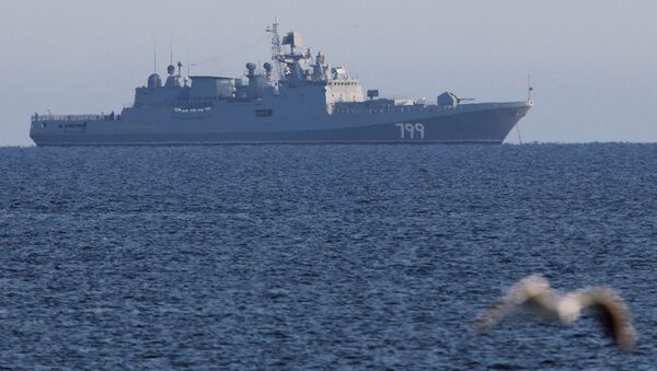 Сторожевой корабль ВМФ России Адмирал Макаров - Sputnik Латвия