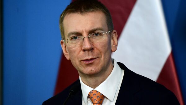 Министр иностранных дел Латвии Эдгар Ринкевич - Sputnik Latvija